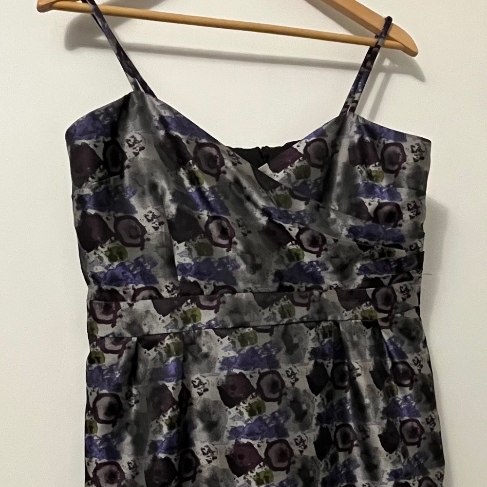Tristan Purple & Silver Dress